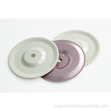 Coated PVC Pink Round Plate/Wahser